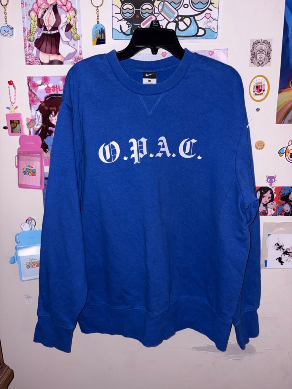 Nike Men’s Royal Blue O.P.A.C. Crewneck Sweatshirt